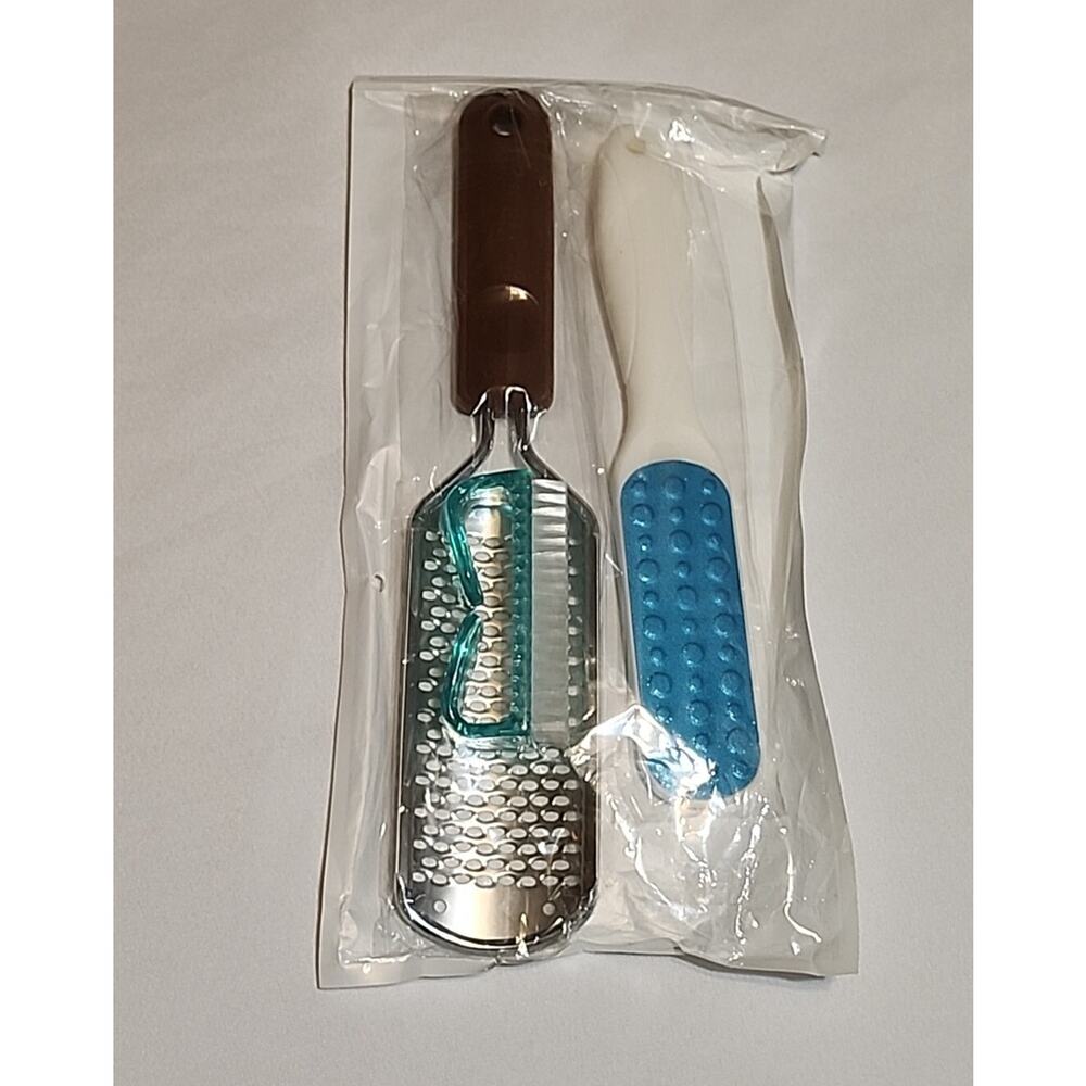 Foot Tool Care Set Includes Foot Rasp Duel Sided Foot File Nail Brush